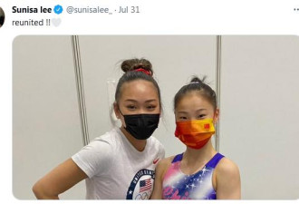 这张图火了！美运动员真诚祝福中国运动员夺冠
