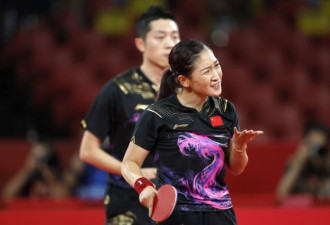 女团夺金刘诗雯坐看台 她最后奥运停在对不起中