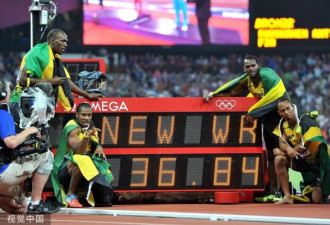 牙买加接力37秒84无缘4连冠 比巅峰慢整整1秒