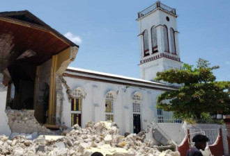 海地7.2级地震死300多人 加拿大将援助