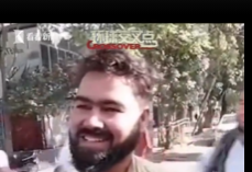 塔利班扮演记者街头采访民众：你受到威胁了吗
