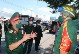 越南最大城市因疫情再封城:军方接管防疫检查站