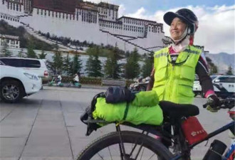 两个月6200公里,68岁奶奶从上海骑行到西藏