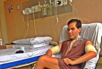 "行走的硅胶"为美再拆4根肋骨 后遗症让他崩溃