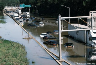 飓风洪灾重创美东北 最繁华的地区如此不堪一击