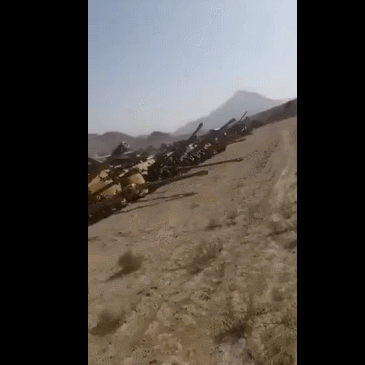 反塔武装宣布大捷后 塔利班公布缴获武器视频