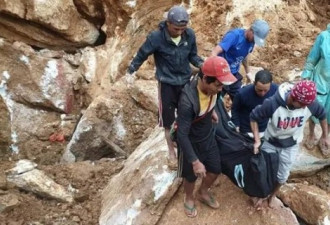 缅甸红宝石之乡抹谷一宝石矿场突发事故 致2死