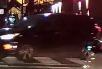 多伦多市中心车祸 司机逃逸