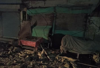 巴基斯坦地震酿20死！妇孺被压 惊悚照曝光