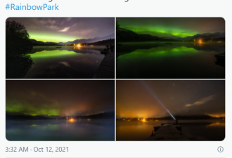 北极光爆发横跨加拿大全境 美图狂炸社交媒体
