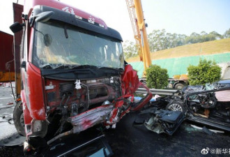 兰海高速广西钦州段发生交通事故致5死11伤