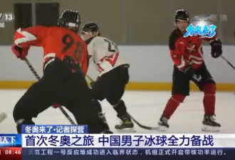冬奥主办国的尴尬:中国冰球队水平太差