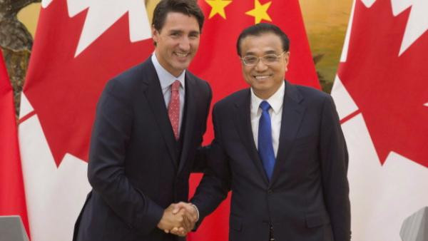 Image result for 李克强访问加拿大