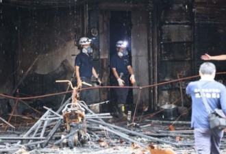 台湾高雄城中城大火46死 嫌犯是一女子