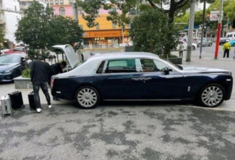 怒怼银行，取500万劳斯莱斯运走 真实身份曝光