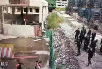 杭州湾新区一建筑地30余人互扔砖头 警方回应