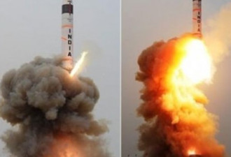 印度成功试射弹道飞弹 精度打击距离5000公里