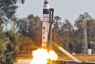 印度试射洲际导弹 射程涵盖中国多数重要城市