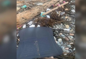 学生课外活动中发现有不明物体漂上BC海岸