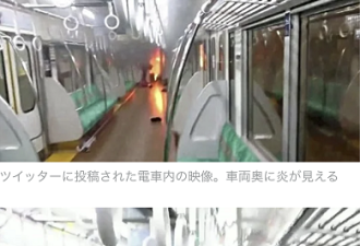 东京列车伤人案已致17伤，凶手砍人后淡定吸烟