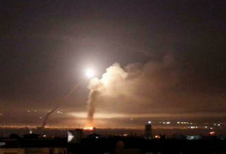 以色列今发射导弹对叙利亚军事目标进行攻击
