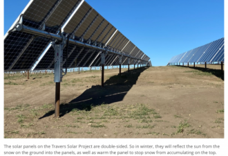 加拿大最大太阳能发电厂明年在阿省建成
