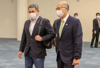 洪都拉斯总统深夜离台 台民众:他带走多少钱?
