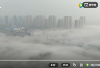 帝都变雾都 北京多城区突大雾 能见度低于100米