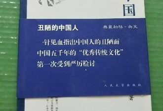 台湾教授：《丑陋的中国人》照见丑陋的台湾人