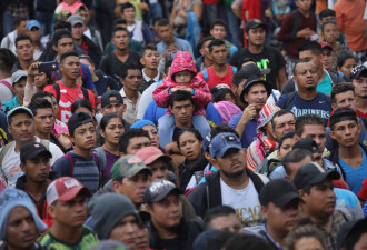 墨西哥现移民潮大篷车队 1个月内第2批