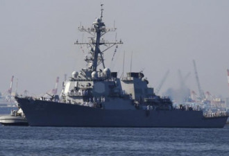 美军驱逐舰“米利厄斯号”今日通过台海