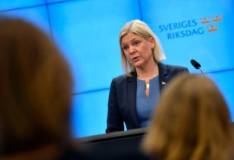 闪辞第二天 瑞典首位女首相再被提名