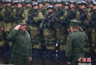 俄白两国将在白乌边境举行联合军演