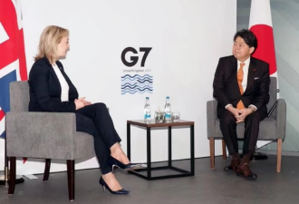 日英外相会谈照片曝光，网：女主人与仆从？