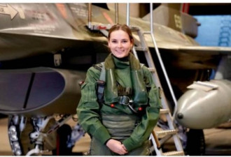 挪威17岁公主 搭乘F-16战机俯看国土