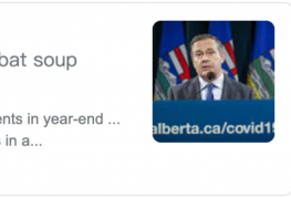 &quot;下一碗蝙蝠汤是啥&quot; 加拿大省长爆歧视言论