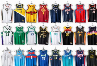 NBA官宣75周年纪念球衣杜兰特展示新篮网战袍