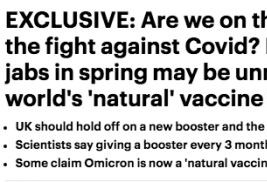 专家：Omicron将成终结疫情的&quot;天然疫苗&quot;
