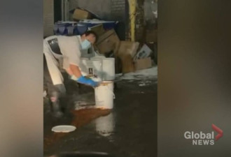 多伦多华人餐馆遭影射回收地上酱料 当事者回应