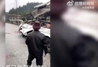 四川江油市发生严重车祸 8死19伤4车受损