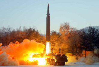 朝鲜试射高超音速导弹 精准击中700公里外目标