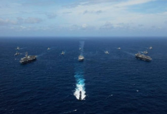 防中国扩张 46国举行史上最大海上联合军演