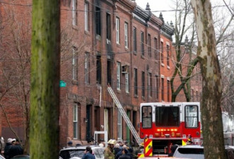 美国费城住宅大火 酿至少13死包括7名孩童