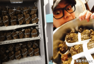 安以轩罕见炫富！螃蟹塞满整个大冰箱