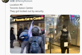 抗议者涌入多伦多Eaton商场！没人戴口罩！