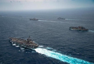航母＋两栖攻击舰 看美军2022南海“起手式”