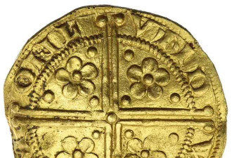 英国“史上第一枚金币”出土 全球仅存8枚
