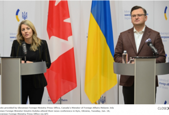 加拿大下令撤离驻乌克兰外交官家属