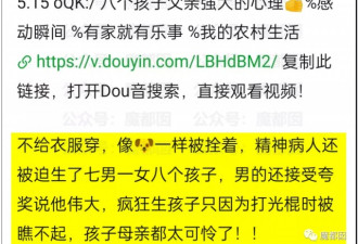 狗链锁八个孩子妈妈后续 全网愤然追缉