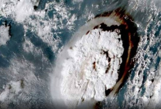 汤加火山让全人类见识了一种新式海啸